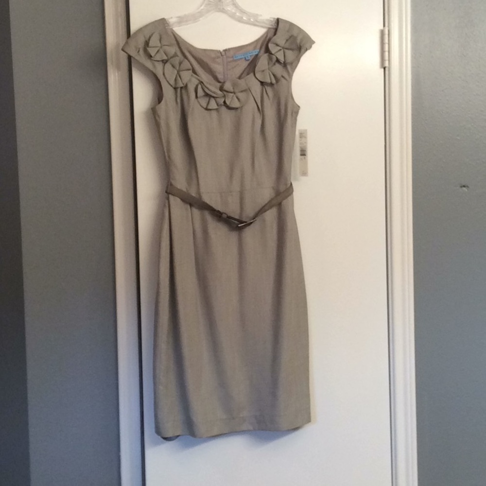 Antonio Melani Serisa dress and belt orchid mist